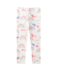 Cotton Soft Patterned Leggings for Girls