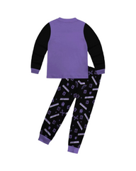 Minecraft Enderman and Creeper Boys Graphic Pajama Set - Long Sleeve Sleepwear