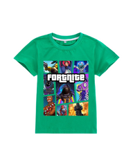 Fortnite Characters Printed Kids Graphic T-Shirt