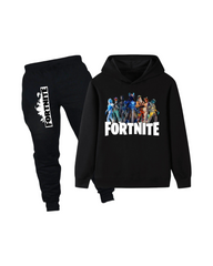 Kids Fortnite Printed Hoodie and Sweatpants Set