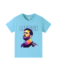 Lionel Messi Graphic T-Shirt | 100% Cotton Short Sleeve Tee