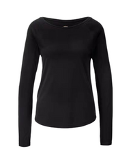 Long Sleeve Women's Crewneck Shirt - Casual Soft Round Neck Top