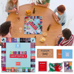 Swiftopoly Edition Board Game Couple Board Game