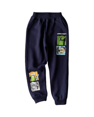 Black Minecraft Track Pants
