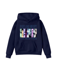 Taylor Swift Eras Print Fleece Hoodie