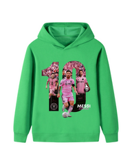 Lionel Messi Football Graphic Kids Sweater Hoodie