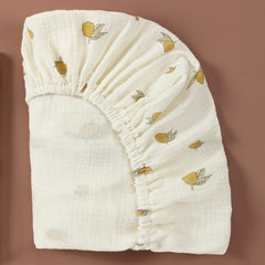 Cotton Patterned Baby Bassinet Sheets