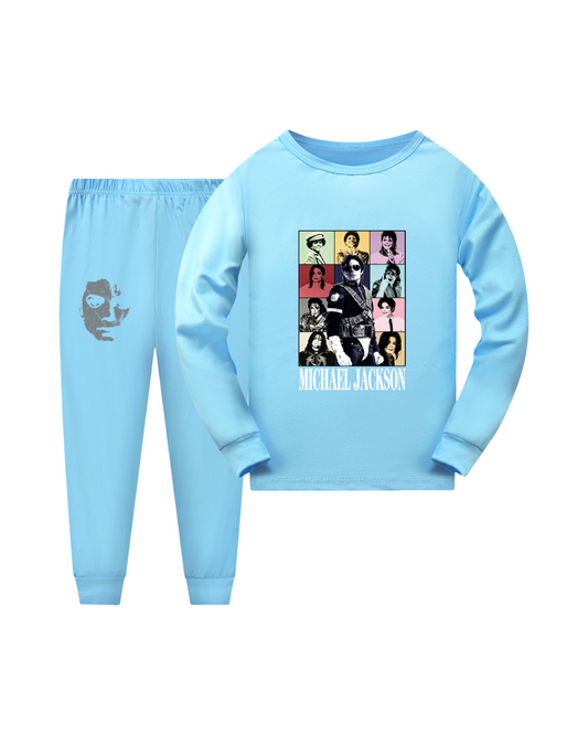 Michael Jackson Sleepwear Set Kids Graphic Printed Pyjamas