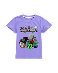 Pixel Block Gaming T-Shirt | Soft Cotton Short Sleeve Graphic Tee