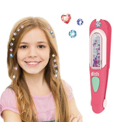 Hair Gem Stamper Kit - Bling Hair Jewels for Girls Toys