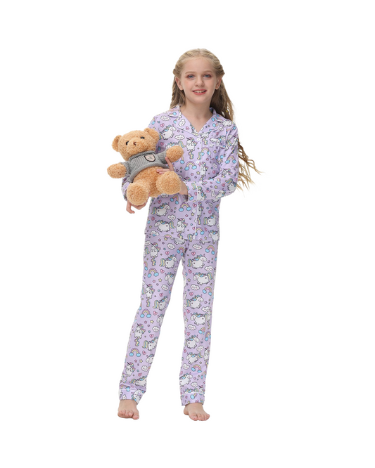 Girls Lightweight & Comfortable PJ Set