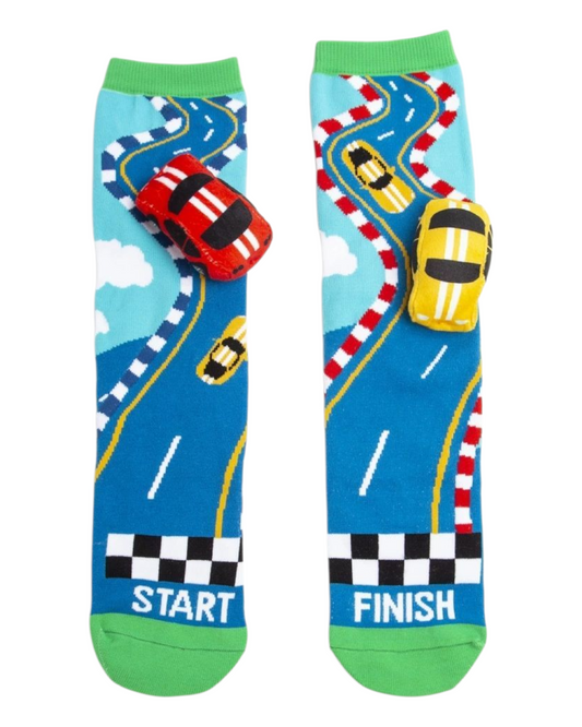 Boys' Race Car Themed Socks
