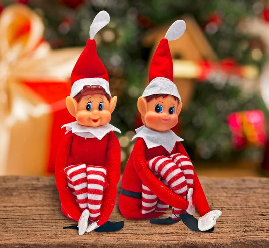 Red Elf On The Shelf