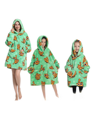 Animal Patterned Fluffy Oodies
