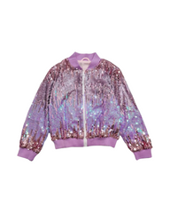 Sparkle Sequin Bomber Jacket