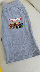 Boys’ T-Shirt and Shorts Roblox Outfit Set