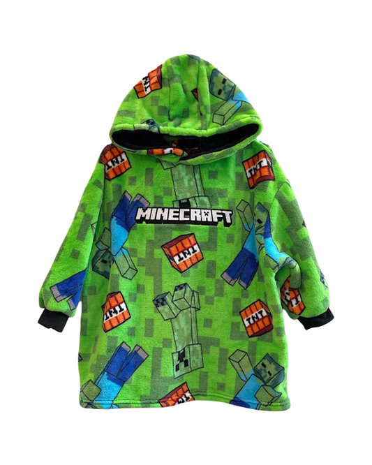Minecraft Graphic Oodie for Kids – Soft & Snuggly Hoodie