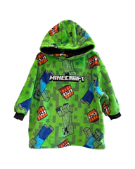 Minecraft Graphic Oodie for Kids – Soft & Snuggly Hoodie