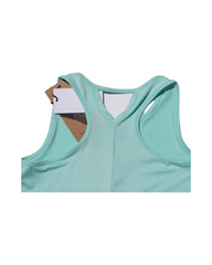 Sleeveless Activewear Tank Tops for Girls - Athletic Sports Tops