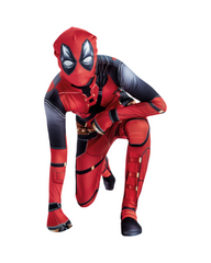 Deadpool Costume for Kids and Adult - Full Body Superhero Cosplay Jumpsuit Outfit
