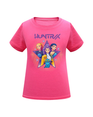 K-Pop Demon Hunter Girls Graphic Tee - Anime Style Cotton T-Shirt