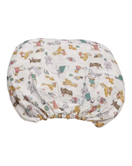 Wildlife Patterned 100% Cotton Cot Sheets