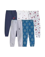Baby Kids Cotton Pants 5PCS Set – Soft, Breathable & Comfortable