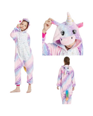 Unicorn Plush Onesie Cozy Fleece Pajamas