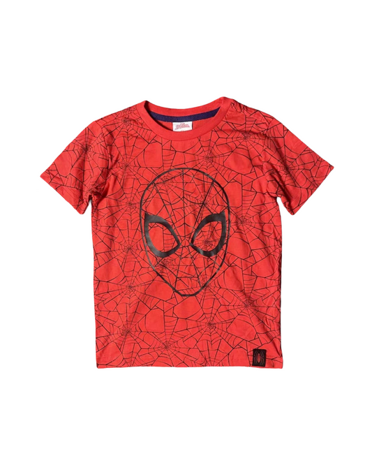 Boys Light Print Cotton Tee