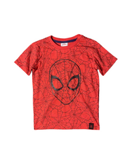 Boys Light Print Cotton Tee