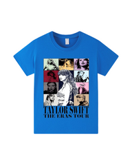 Taylor Swift Eras Tour Print Cotton T-Shirt