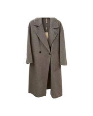 Long Women's Woollen Coat