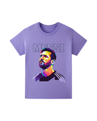 Lionel Messi Graphic T-Shirt | 100% Cotton Short Sleeve Tee