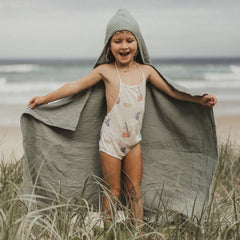 Multi Coloured Hooded Beach towels