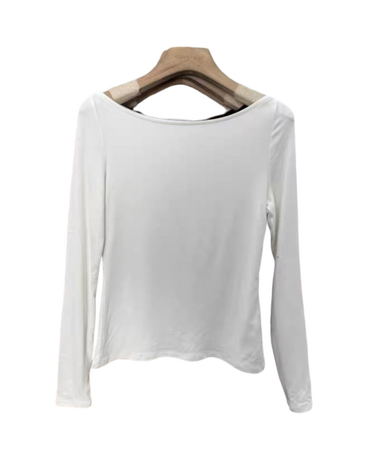 Longline Satin Top for Women Long Sleeve Casual Dressy Blouse