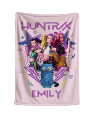 Kpop Demon Hunters Print Large Blanket