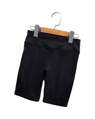 High-Waisted Stretch Activewear Girls Biker Shorts