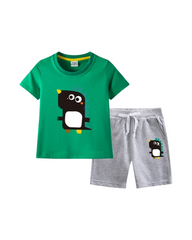 Baby Dinosaur T-shirt and Shorts Set