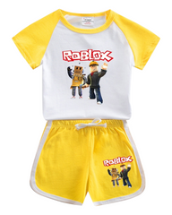 Boys' T-Shirt and Shorts Roblox Pyjama Set