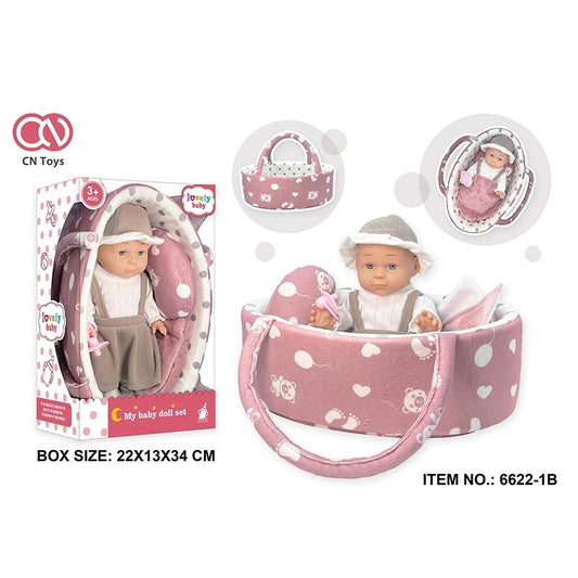 Five-Piece Baby Doll Sleep Toy Set