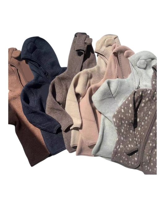 Kids' Hooded Jacket with Ears