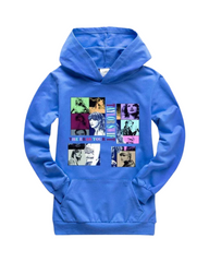 Taylor Swift Eras Tour Print Soft Cotton Hoodie