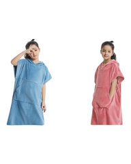 Kids Hooded Fluffy Beach Towel