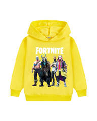 Gaming Graphic Pullover Kids Battle Royale Hoodie