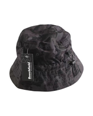 Water-Resistant Cotton Blend Bucket Hat