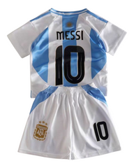 Messi Inspired Soccer Jersey & Shorts Set for Boys
