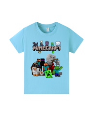 Pixel Block Gaming T-Shirt | Soft Cotton Short Sleeve Graphic Tee