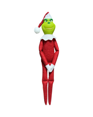 Grinch Elf On The Shelf Figurine