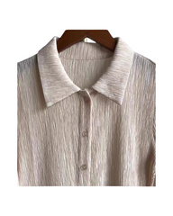 Long Sleeve Lyocell Tunic Dress for Women – Lightweight Longline Shirt Top