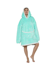 Wearable Blanket Hoodie Cozy Wearable Blanket with Pocket